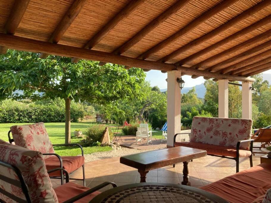 Countryside Villa In Sardinia Triei Bagian luar foto